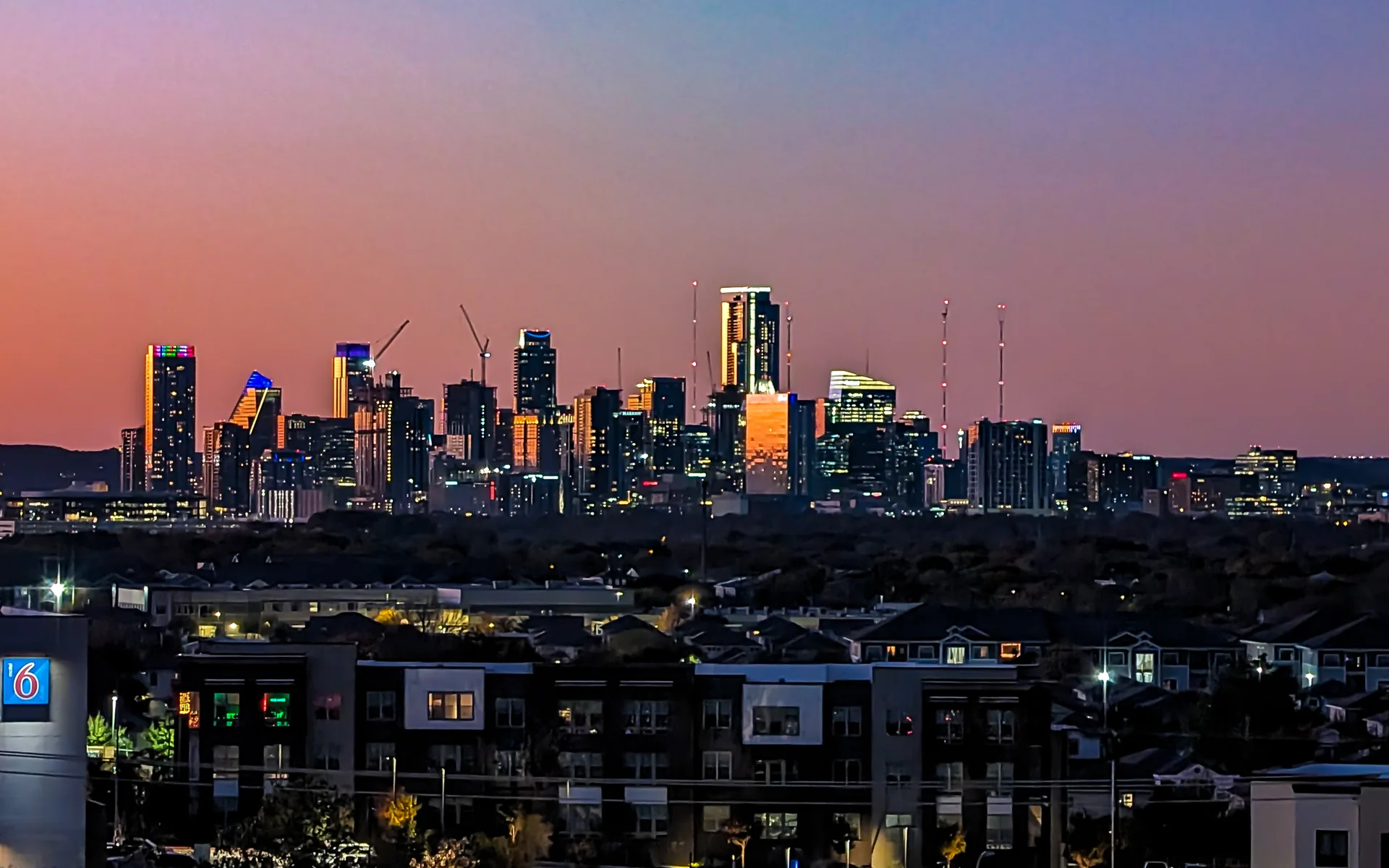 Vista de Austin, Texas