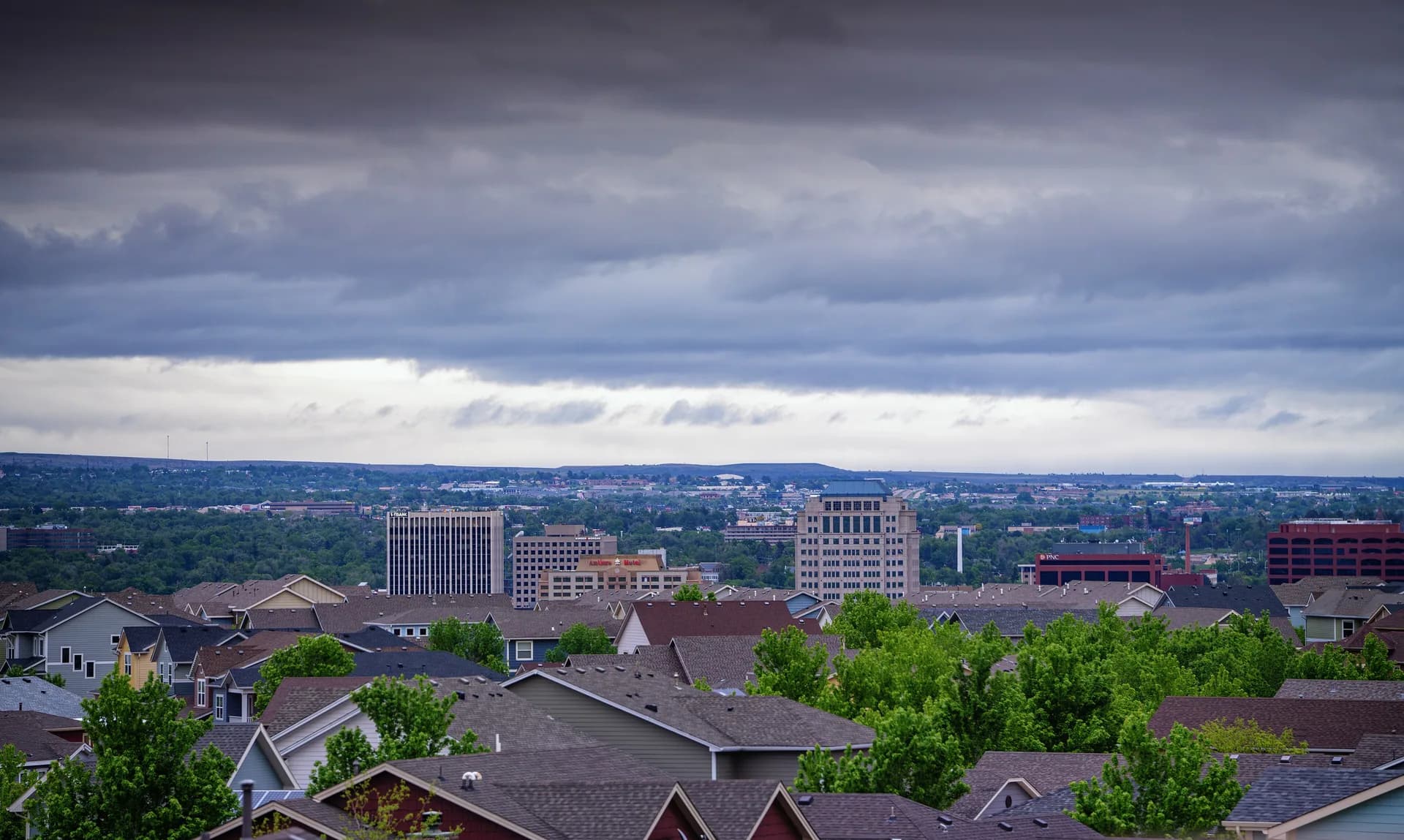 Vista de Colorado Springs, Colorado