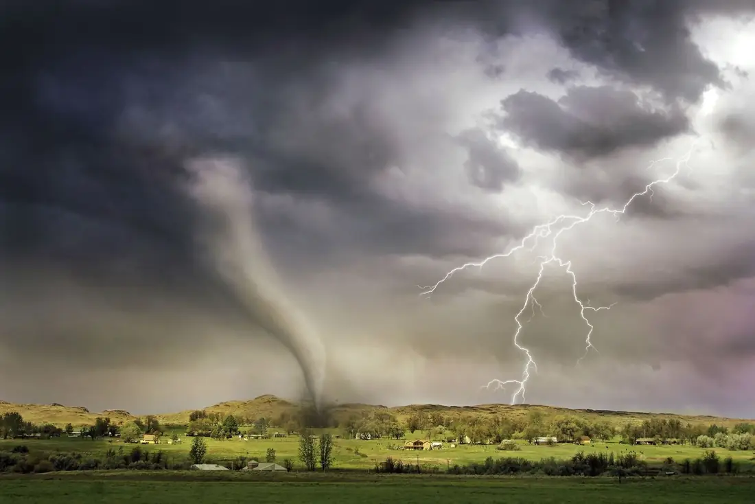 Florida property following severe weather, shown as an illustrative claim scene