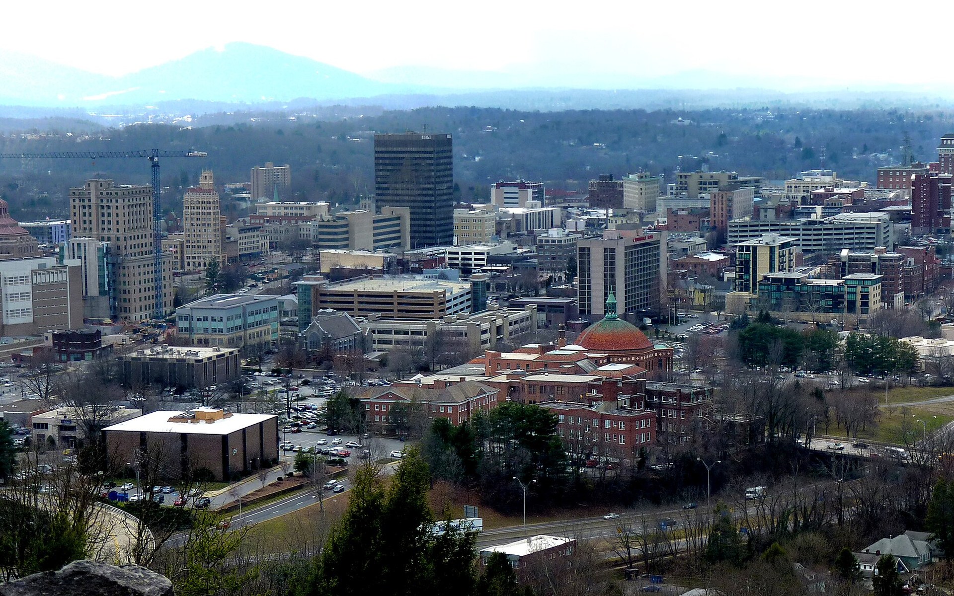 Asheville, North Carolina local view