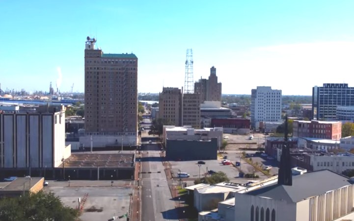 Beaumont, Texas local view