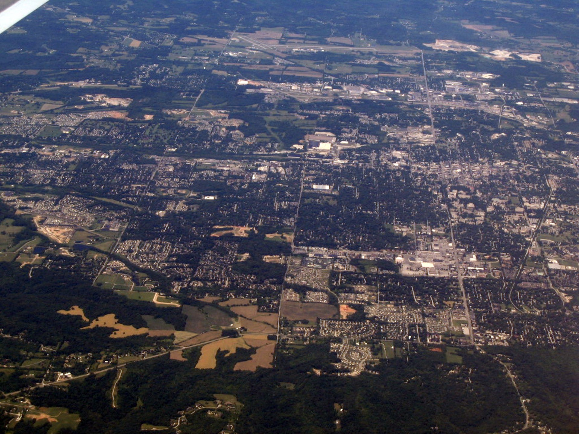 Bloomington, Indiana local view