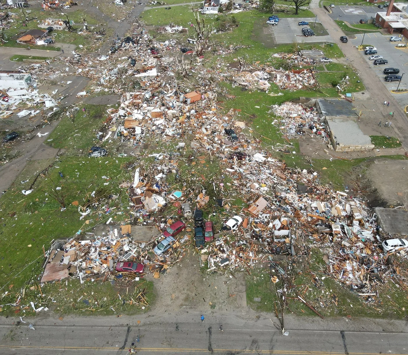 Storm-damaged property illustrating losses we document for Bonita Springs claims