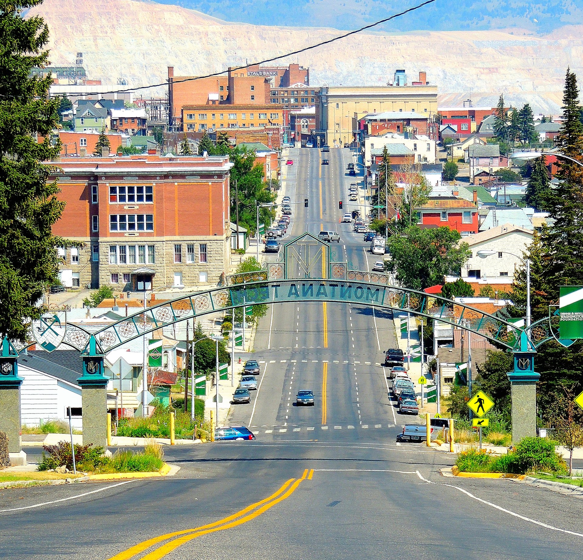 Butte, Montana local view