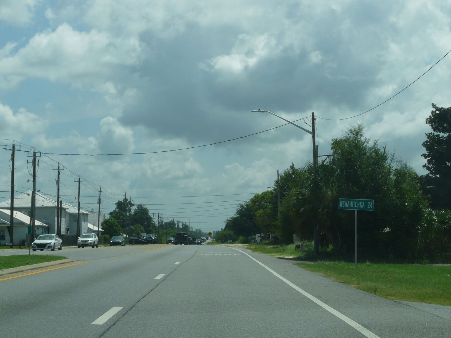 State Road 22 at US 98 in Callaway, Florida