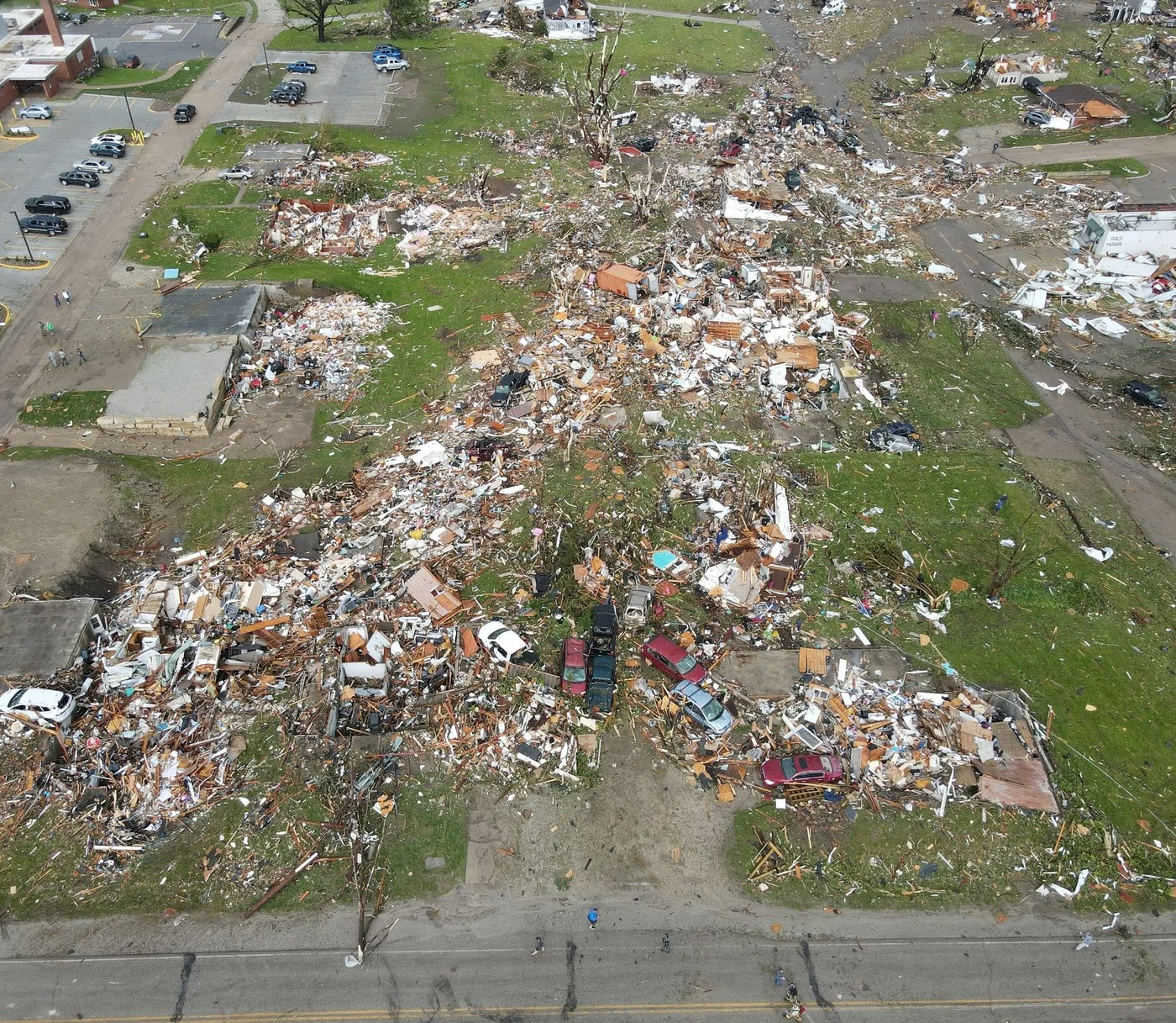 Storm-damaged home illustrating losses we document for Carlsbad claims