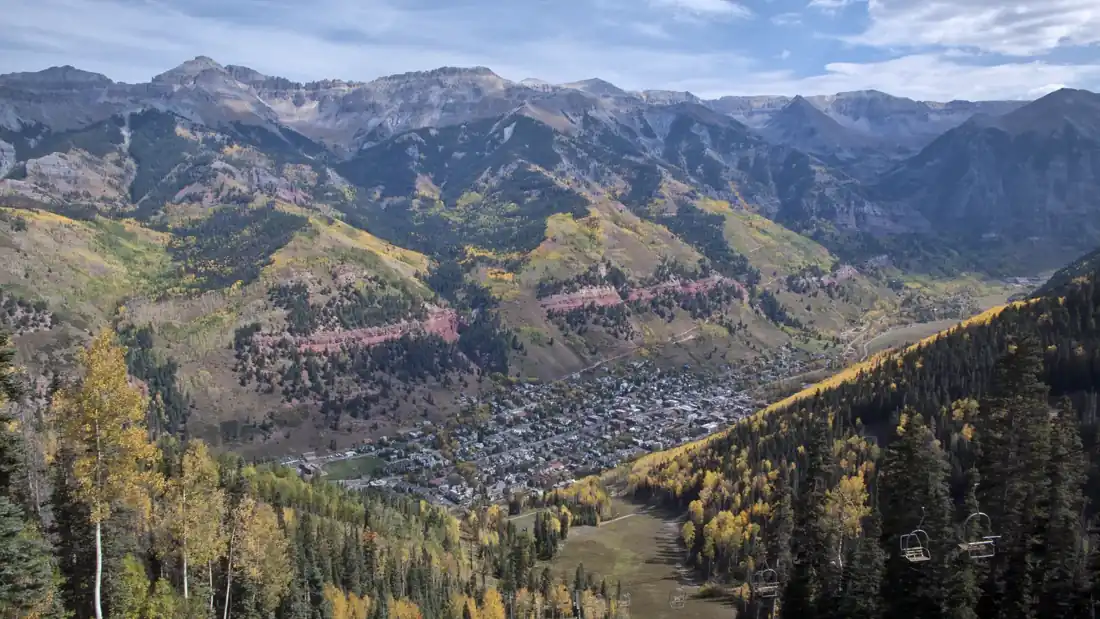 Telluride, Colorado local view
