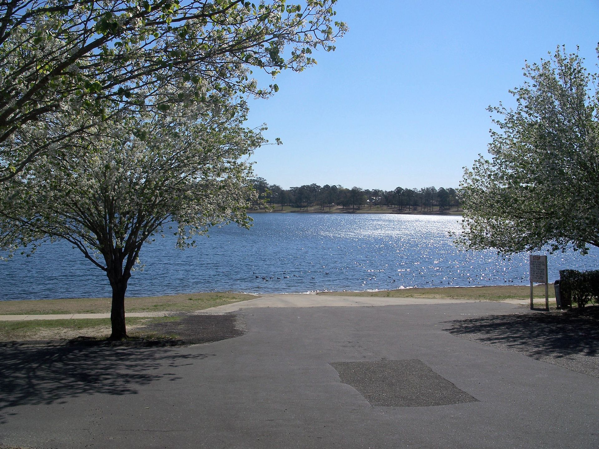 Lake DeFuniak in the DeFuniak Springs Historic District, Florida