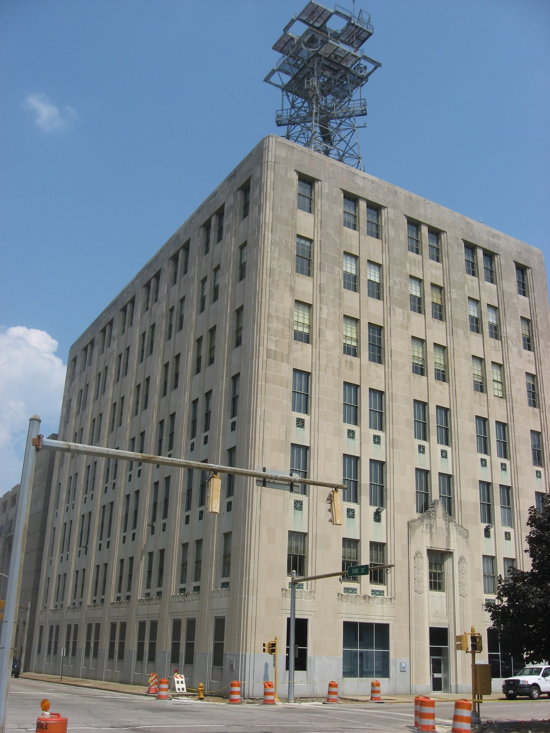 Evansville, Indiana local view