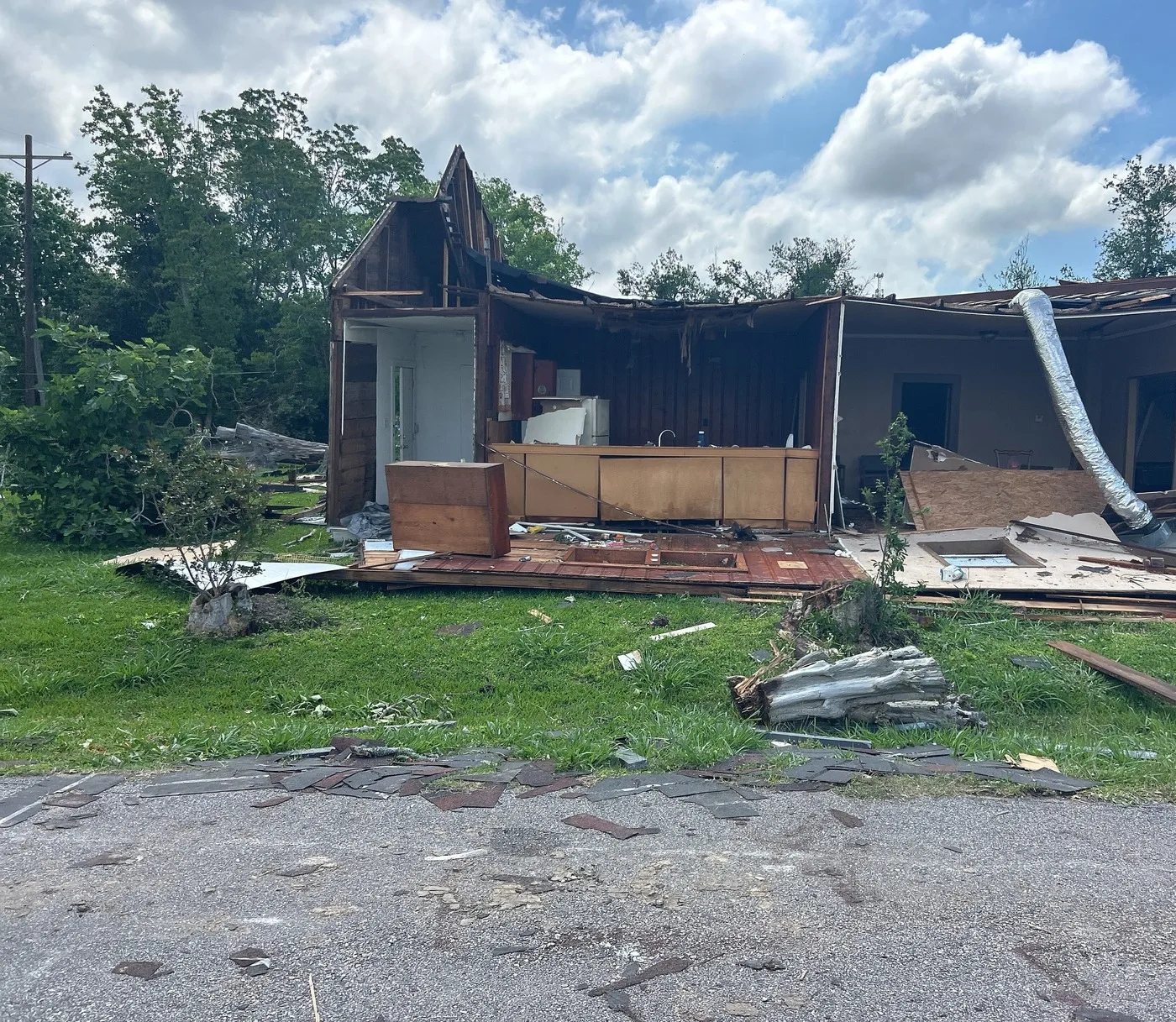Storm-damaged property illustrating losses we document for Fort Lauderdale claims