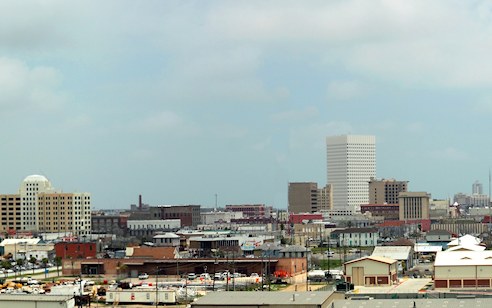 Galveston, Texas local view