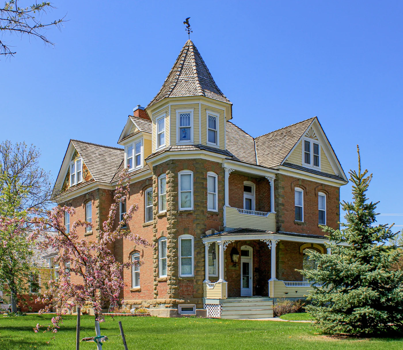 Gussenhoven House, Havre — a kept Hill County residence. Local housing stock, not a claim we handled and not storm damage.