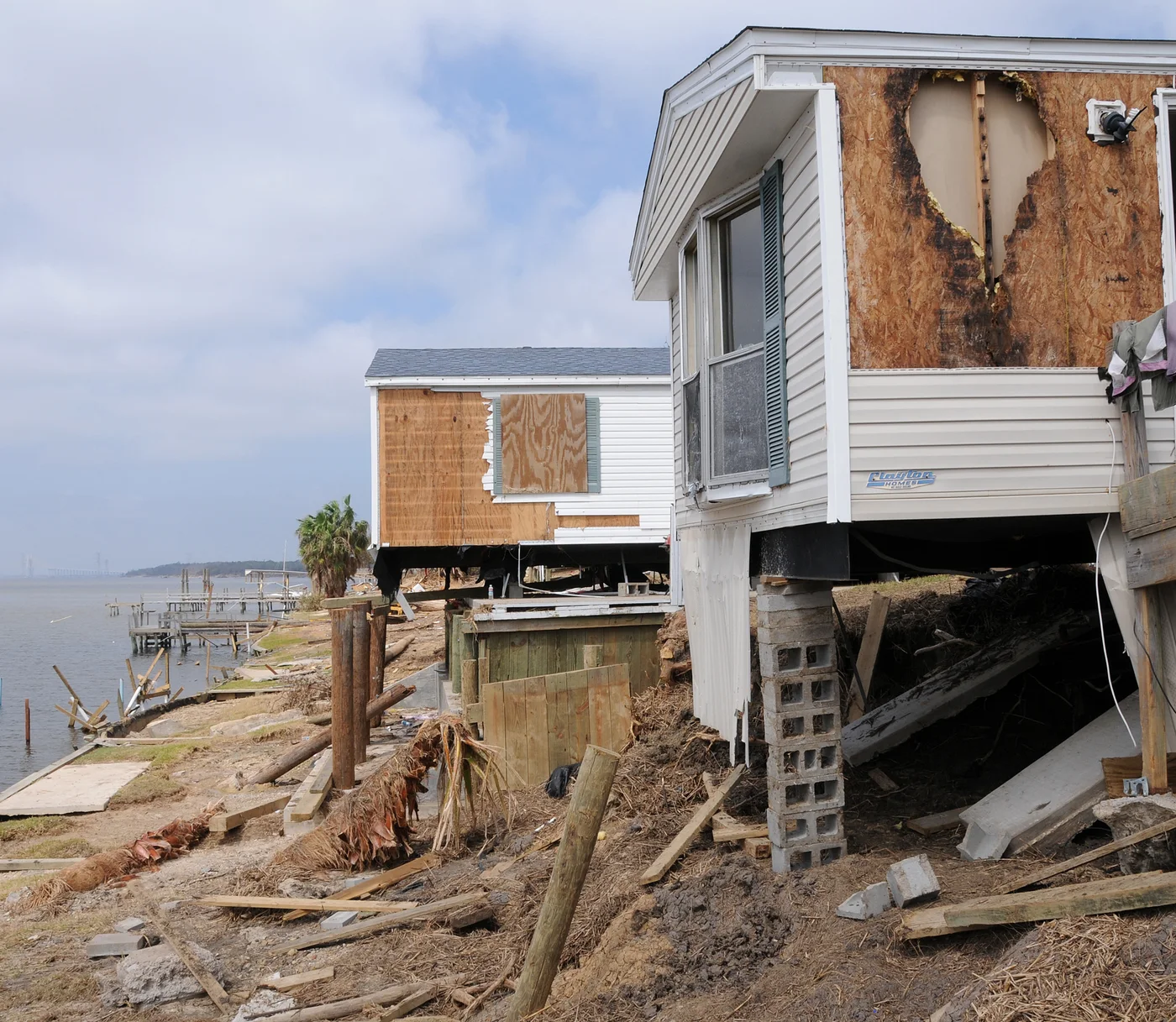 Storm-damaged home illustrating losses we document for Highlands Ranch claims