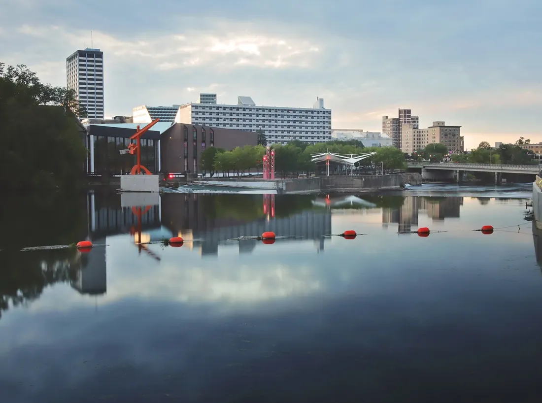 South Bend, Indiana local view