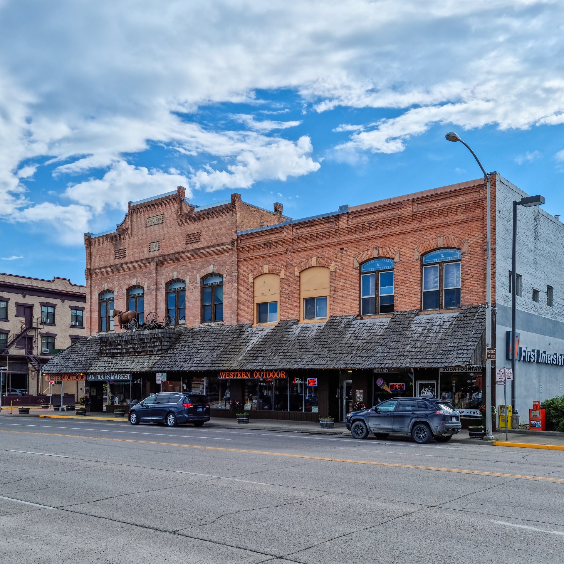Kalispell, Montana local view