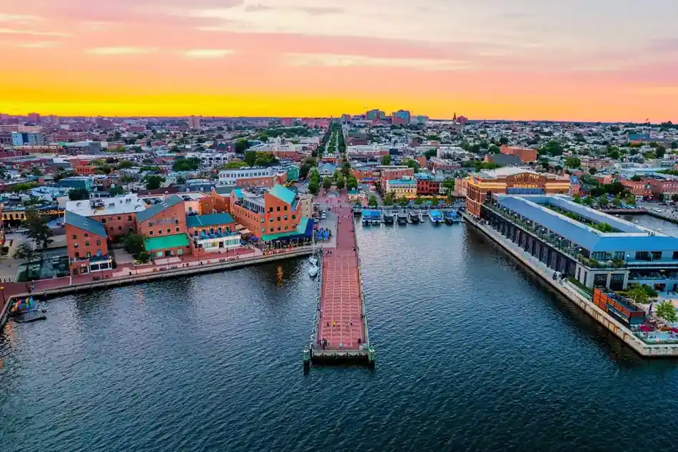 Baltimore, Maryland local view
