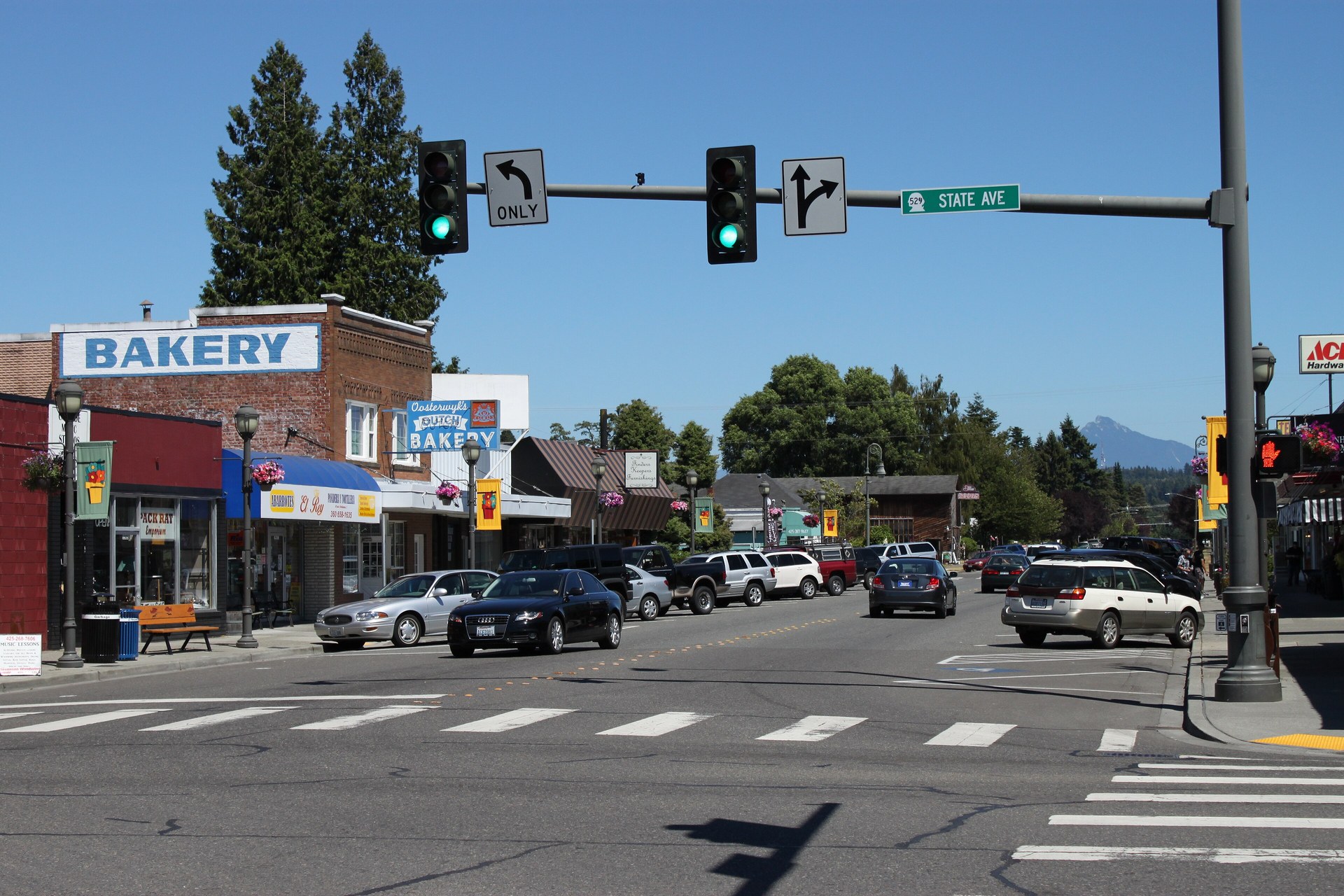 Marysville, Washington local view