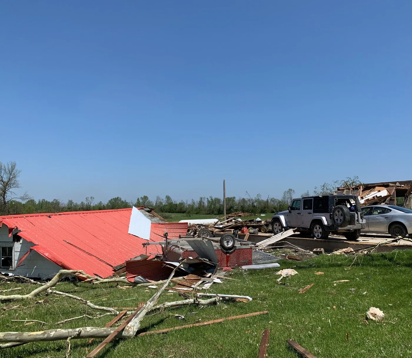 Storm-damaged property illustrating losses we document for Melbourne claims