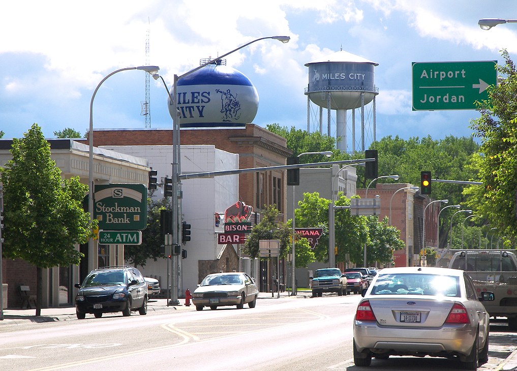 Miles City, Montana local view