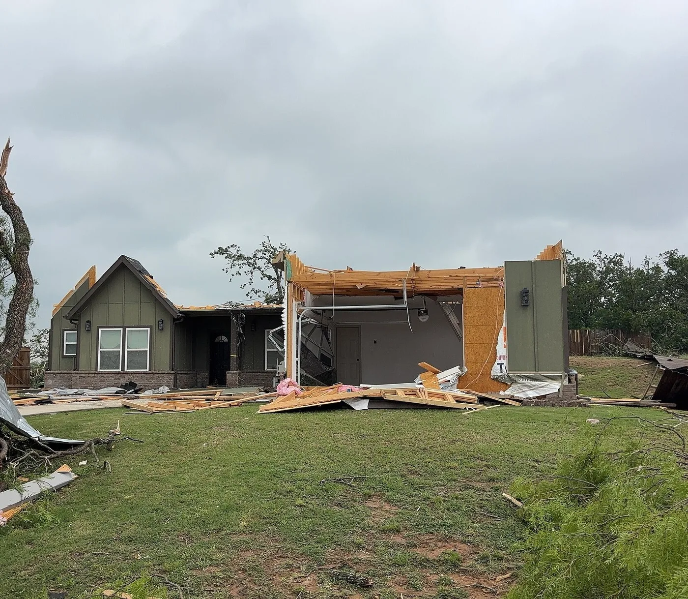 Storm-damaged property illustrating losses we document for Miramar claims