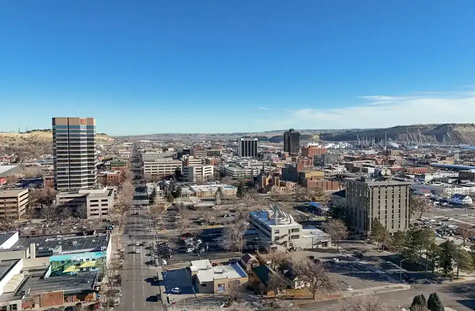 Billings, Montana local view