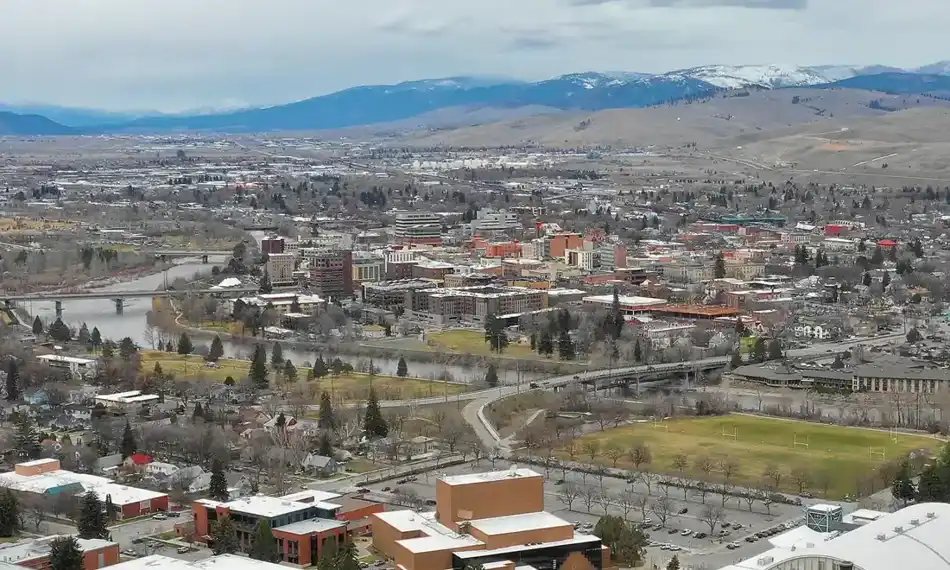 Missoula, Montana local view