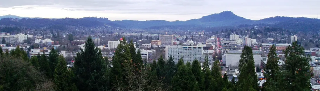 Eugene, Oregon local view