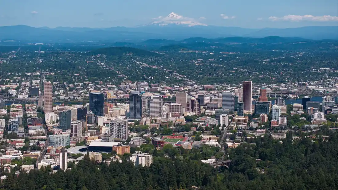 Portland, Oregon local view