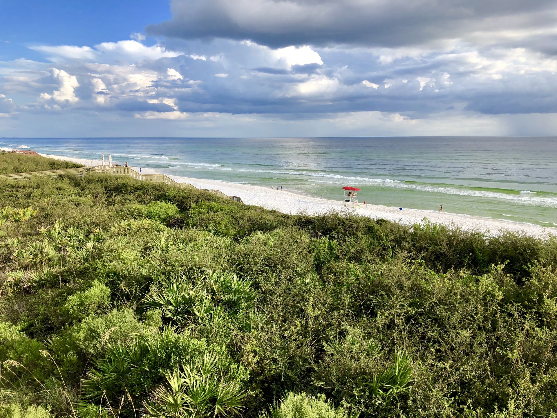 Beach and Gulf of Mexico at Rosemary Beach, Florida
