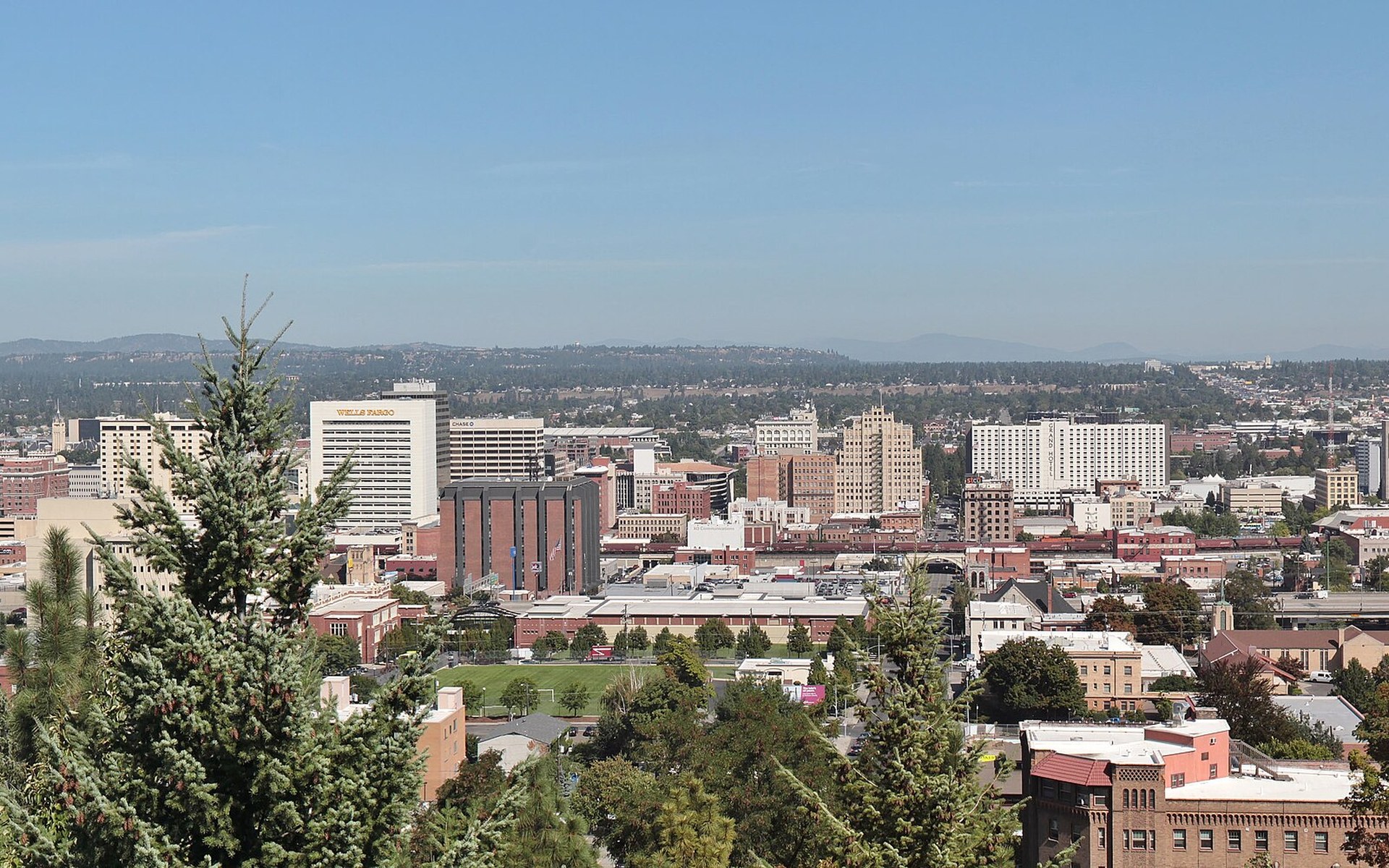 Spokane, Washington local view