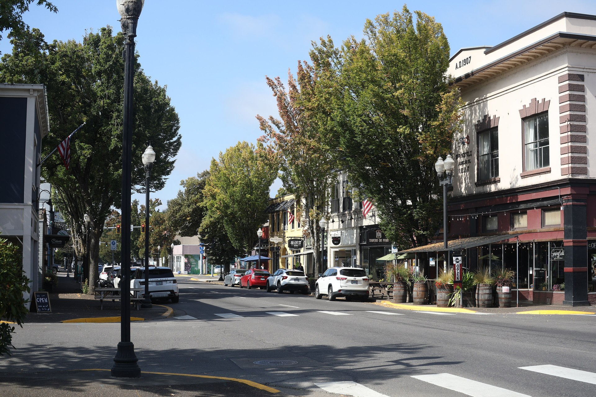 Springfield, Oregon local view