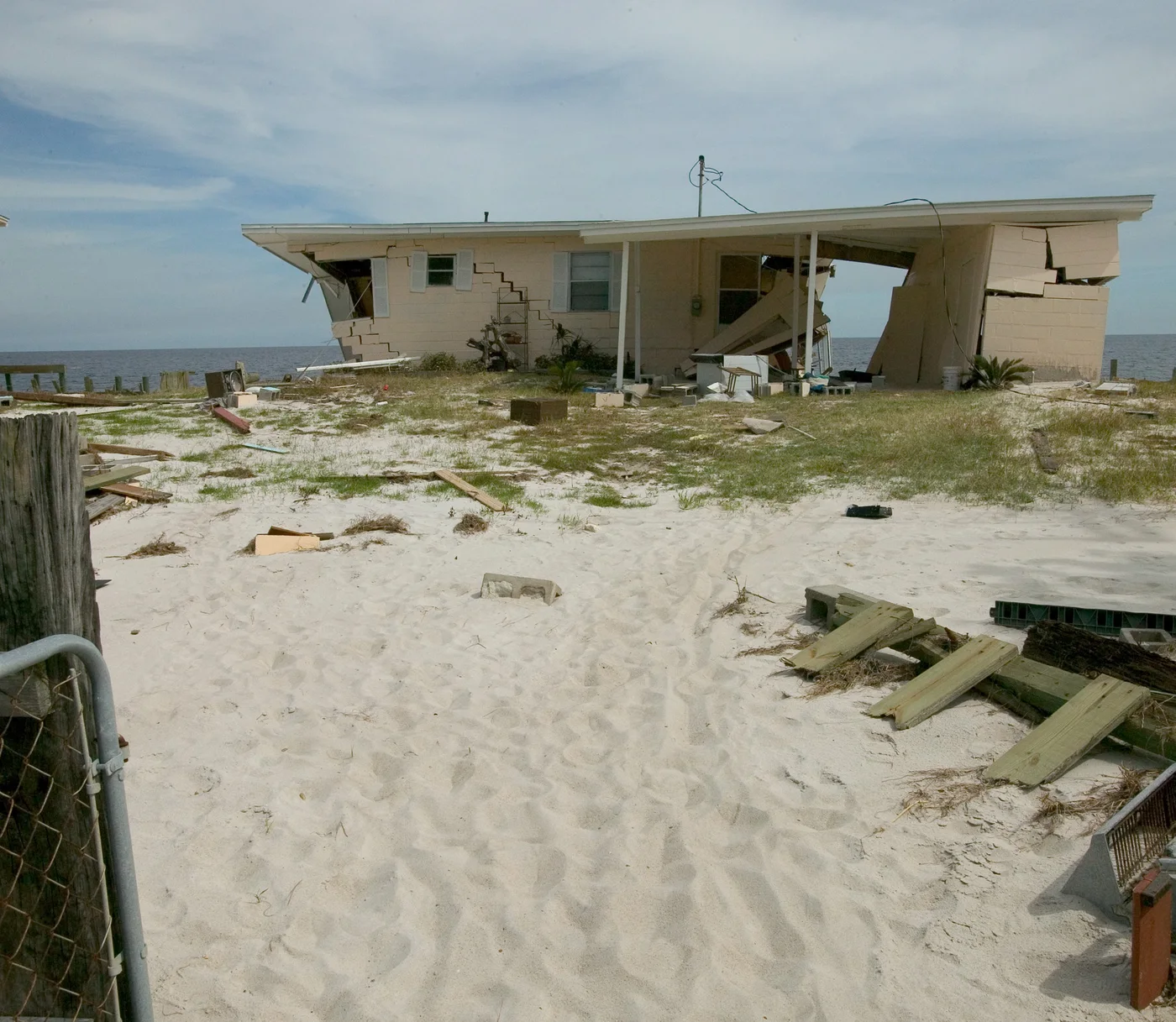 Storm-damaged home illustrating losses we document for Springfield claims