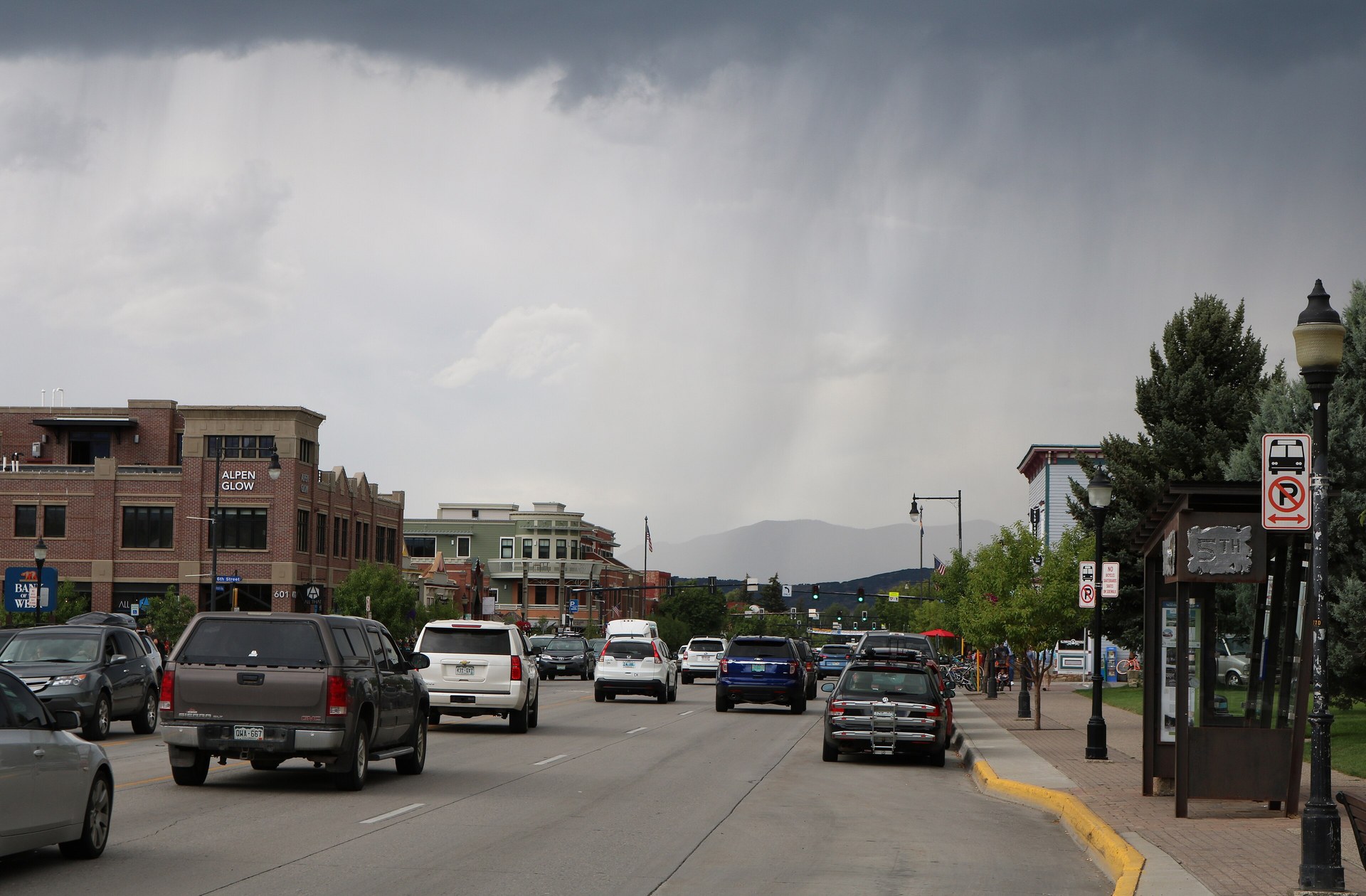 Steamboat Springs, Colorado local view
