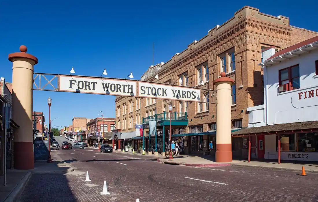 Fort Worth, Texas local view