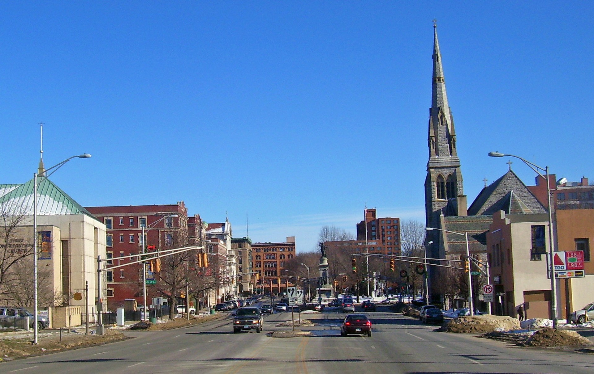 Waterbury, Connecticut local view